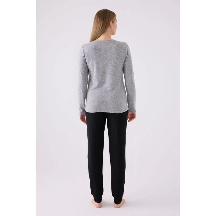 PIERRE CARDIN İKİLİ TAKIM - GRİ MELANJ