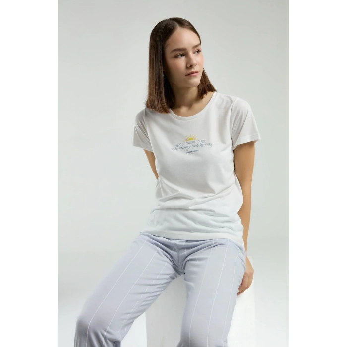 PIERRE CARDIN KADIN İKİLİ TAKIM - Beyaz