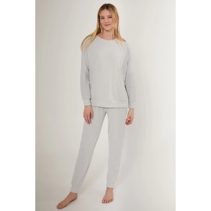 PIERRE CARDIN KADIN İKİLİ TAKIM - GRİ