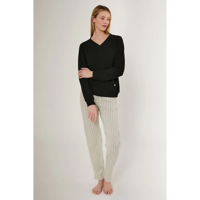 PIERRE CARDIN KADIN İKİLİ TAKIM - SİYAH