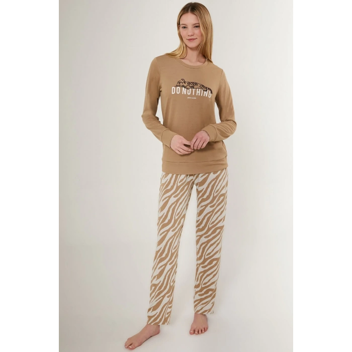 PIERRE CARDIN KADIN İKİLİ TAKIM - VİZON