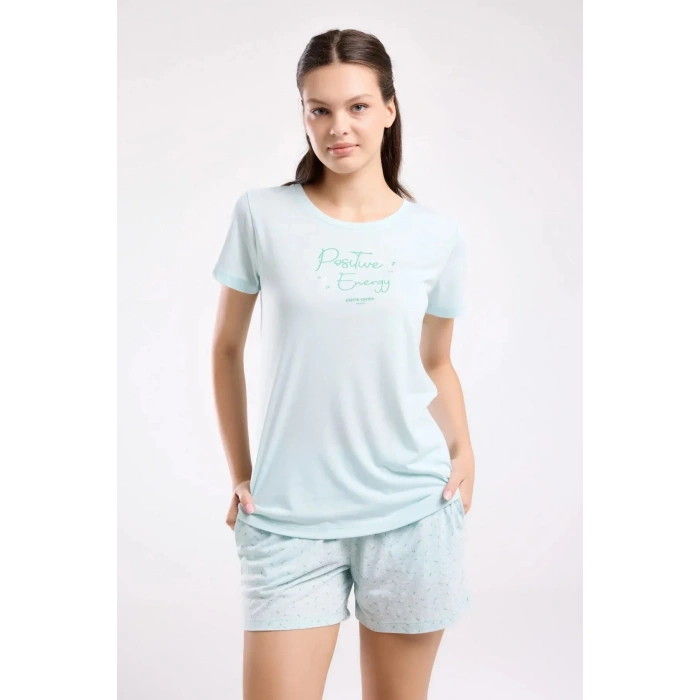 PIERRE CARDIN KADIN ŞORT TAKIM - MİNT