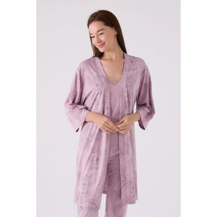 PIERRE CARDIN ÜÇLÜ TAKIM - AÇIK GÜL KURUSU