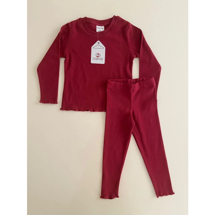 ROLY POLY ÇOCUK 2LI TAKıM - BORDO