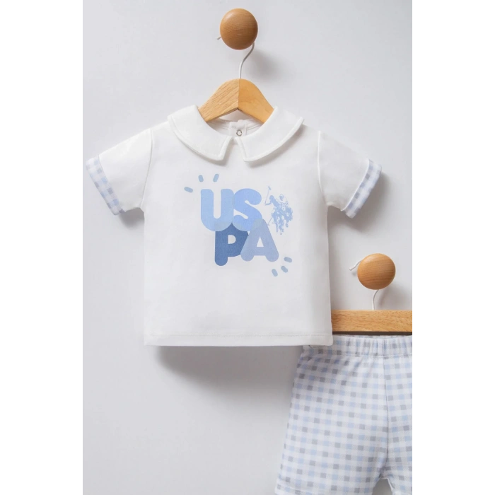 U.S POLO ASSN ERKEK BEBEK 2Lİ TAKIM - Beyaz