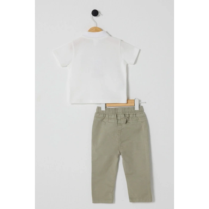 U.S POLO ASSN ERKEK BEBEK 2Lİ TAKIM - Beyaz