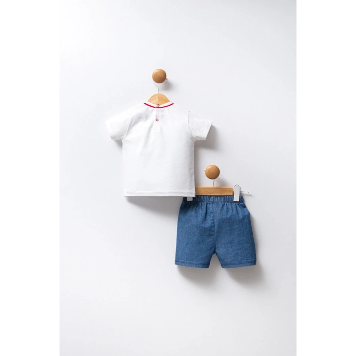 U.S POLO ASSN ERKEK BEBEK 2Lİ TAKIM - Beyaz