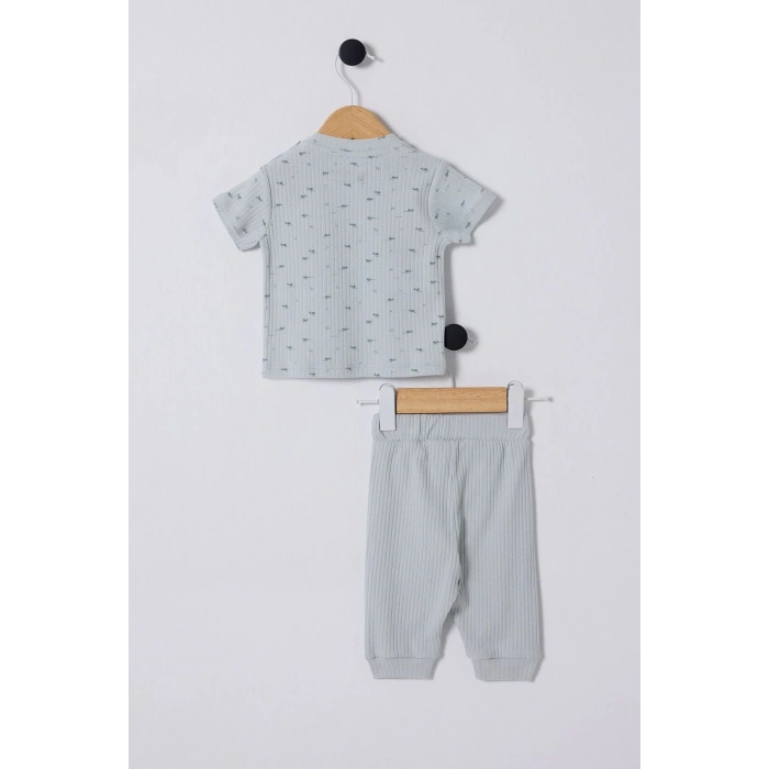 U.S POLO ASSN ERKEK BEBEK 2Lİ TAKIM - SU YEŞİLİ