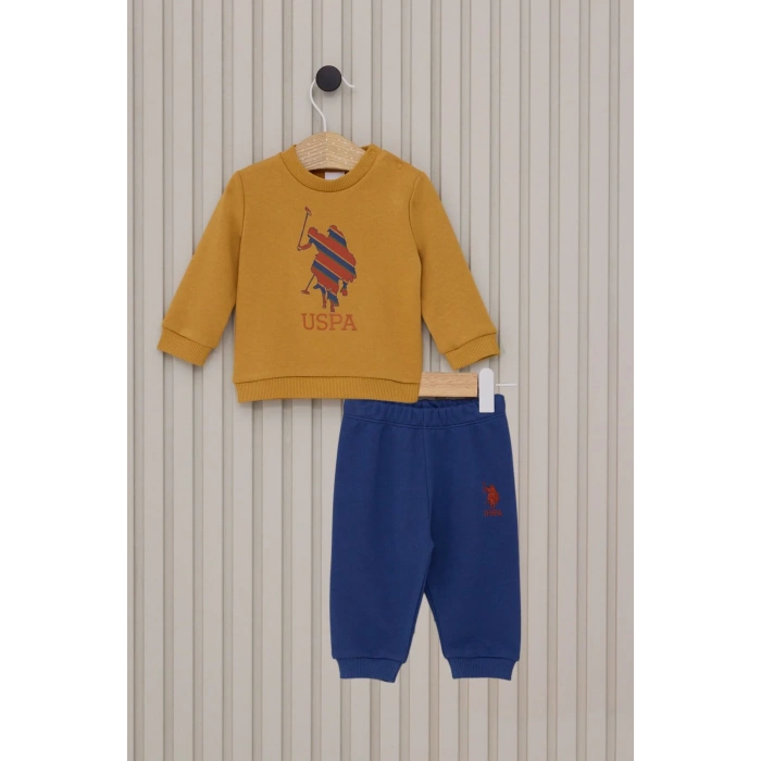 US POLO ERKEK BEBEK 2LI TAKIM - HARDAL