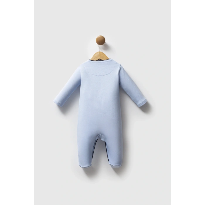 U.S POLO ERKEK BEBEK PATİKLİ TULUM - MAVİ