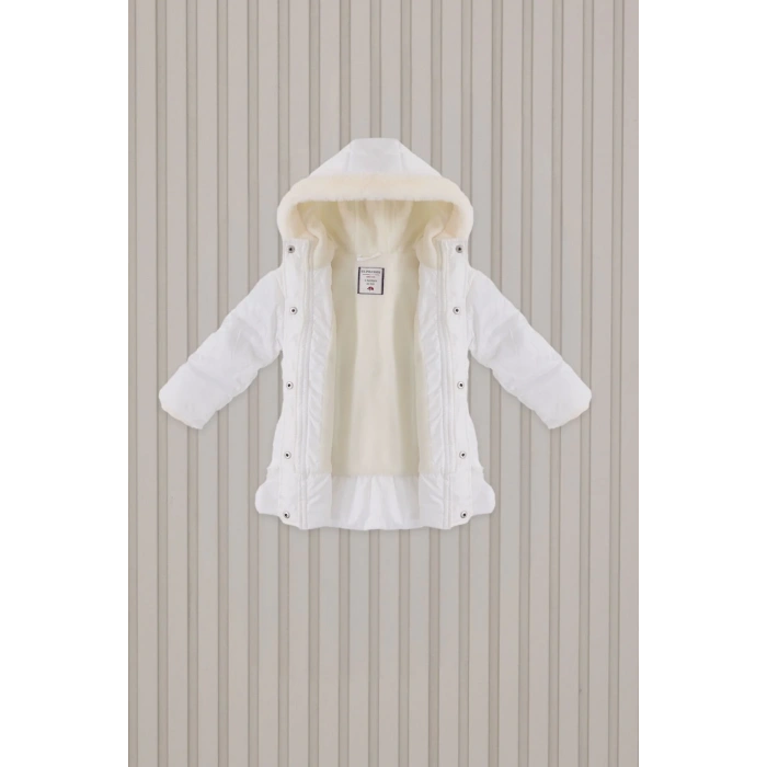 US POLO KIZ BEBEK MONT - Beyaz