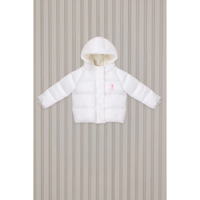 US POLO KIZ BEBEK MONT - KREM