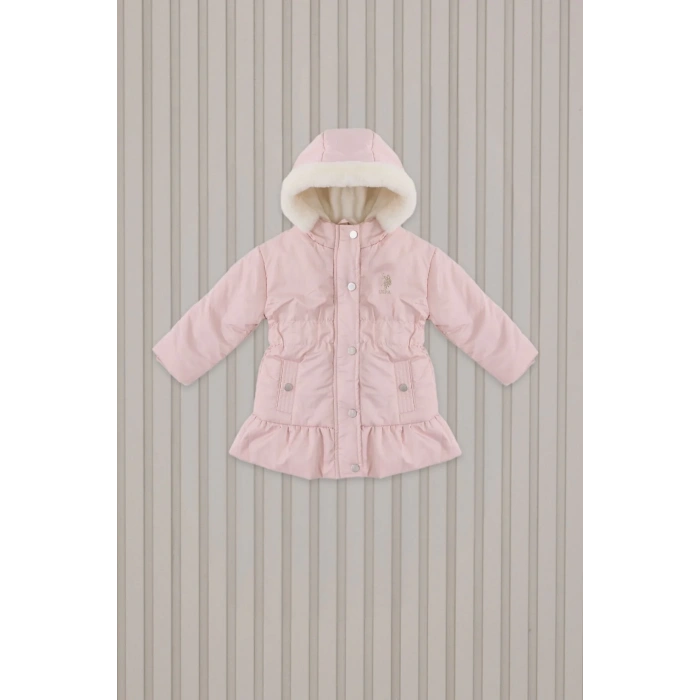 US POLO KIZ BEBEK MONT - Pembe