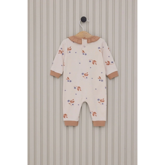 US POLO KIZ BEBEK UZUN KOLLU PATİKSİZ TULUM - AÇIK BEJ