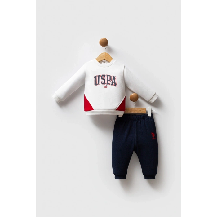 U.S.POLO ASSN ERKEK BEBEK 2 Lİ TAKIM - Beyaz