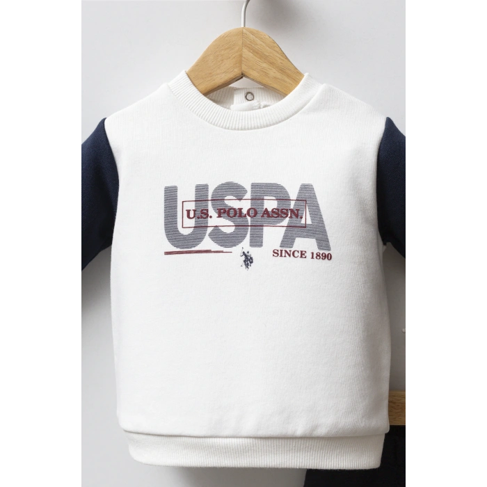 U.S.POLO ASSN ERKEK BEBEK 2 Lİ TAKIM - Beyaz