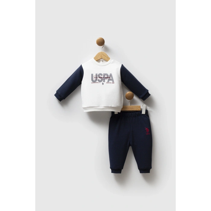 U.S.POLO ASSN ERKEK BEBEK 2 Lİ TAKIM - Beyaz