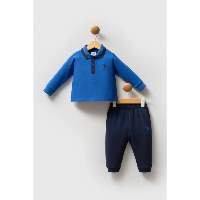 U.S.POLO ASSN ERKEK BEBEK 2 Lİ TAKIM - COBALT