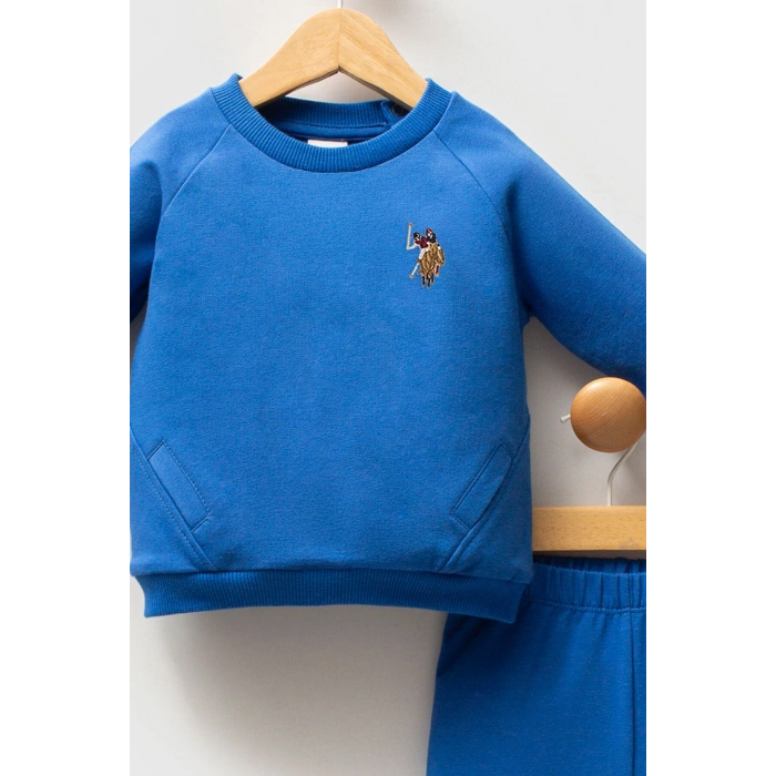 U.S.POLO ASSN ERKEK BEBEK 2 Lİ TAKIM - COBALT