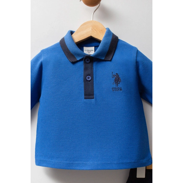 U.S.POLO ASSN ERKEK BEBEK 2 Lİ TAKIM - COBALT