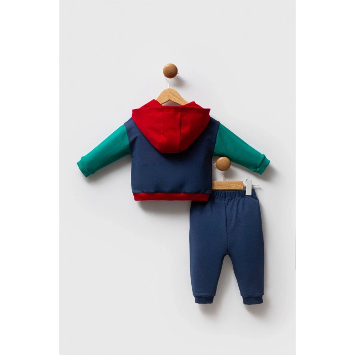 U.S.POLO ASSN ERKEK BEBEK 2 Lİ TAKIM - K.İNDİGO-YEŞİL