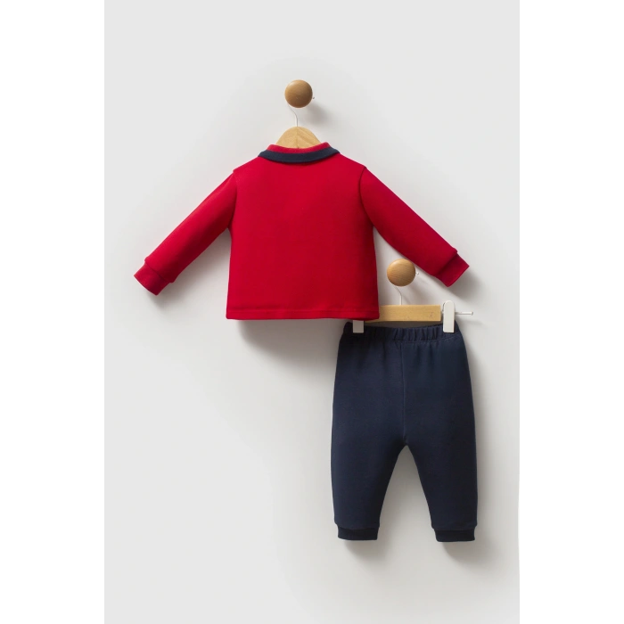 U.S.POLO ASSN ERKEK BEBEK 2 Lİ TAKIM - KIRMIZI