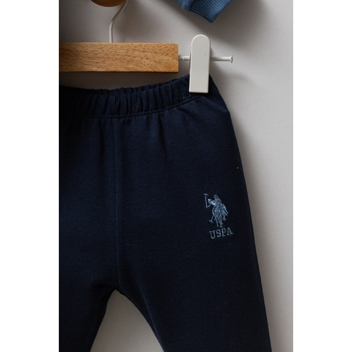 U.S.POLO ASSN ERKEK BEBEK 2 Lİ TAKIM - MAVİ