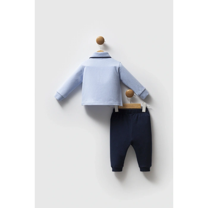 U.S.POLO ASSN ERKEK BEBEK 2 Lİ TAKIM - MAVİ