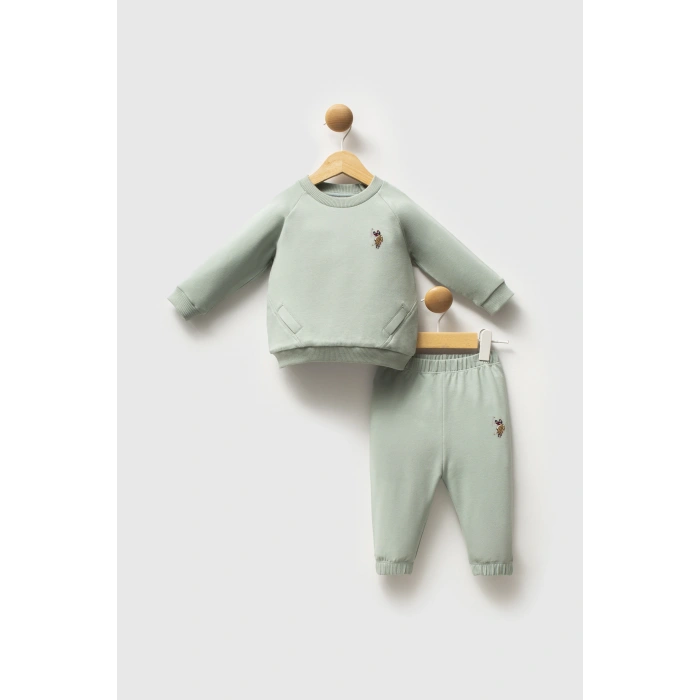 U.S.POLO ASSN ERKEK BEBEK 2 Lİ TAKIM - Yeşil