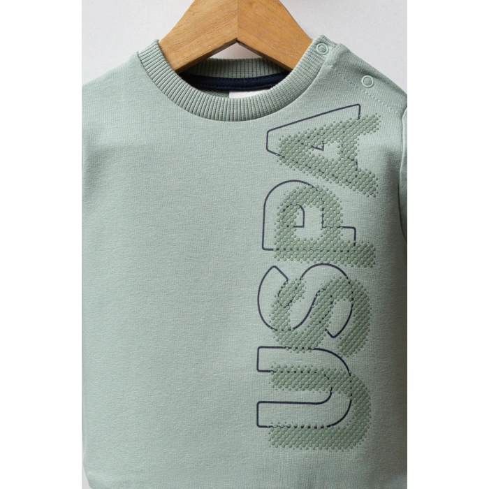 U.S.POLO ASSN ERKEK BEBEK 2 Lİ TAKIM - Yeşil
