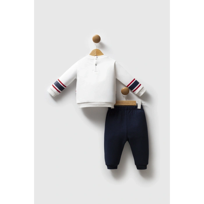 U.S.POLO ASSN ERKEK BEBEK 2Lİ TAKIM - Beyaz