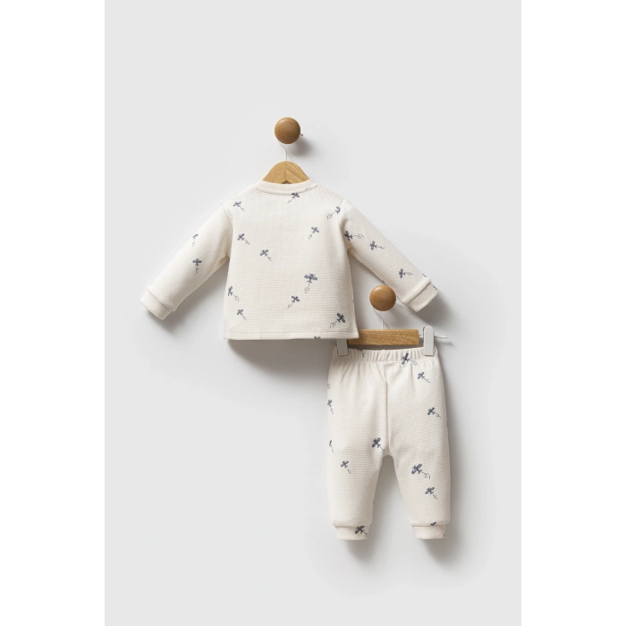 U.S.POLO ASSN ERKEK BEBEK 2Lİ TAKIM - EKRU