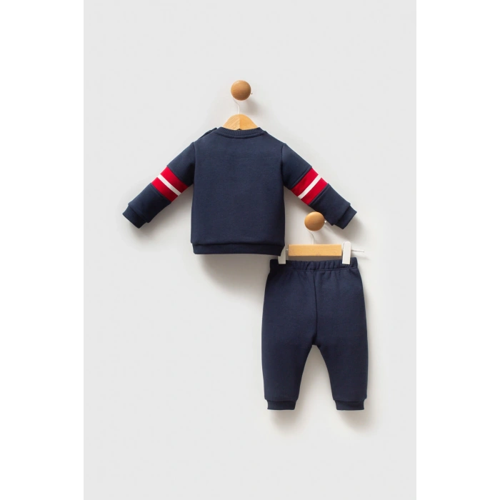 U.S.POLO ASSN ERKEK BEBEK 2Lİ TAKIM - LACİVERT-KIRMIZI