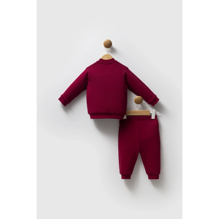 U.S.POLO ASSN ERKEK BEBEK 3LÜ TAKIM - BORDO