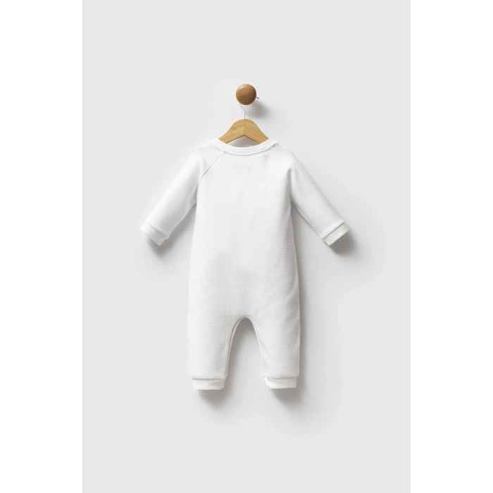 U.S.POLO ASSN ERKEK BEBEK PATİKSİZ TULUM - Beyaz