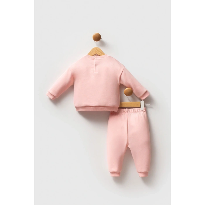 U.S.POLO ASSN KIZ BEBEK 2Lİ TAKIM - AÇIK PEMBE