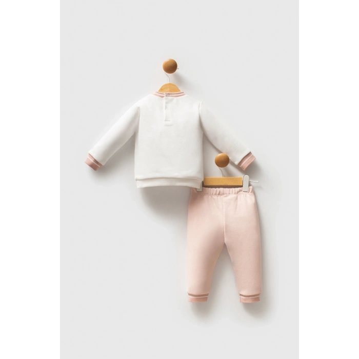 U.S.POLO ASSN KIZ BEBEK 2Lİ TAKIM - Beyaz