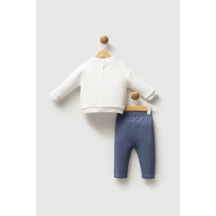 U.S.POLO ASSN KIZ BEBEK 2Lİ TAKIM - Beyaz