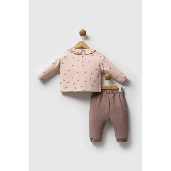 U.S.POLO ASSN KIZ BEBEK 2Lİ TAKIM - PUDRA