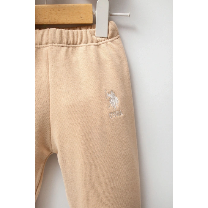 U.S.POLO ASSN KIZ BEBEK 3LÜ TAKIM - BEJ