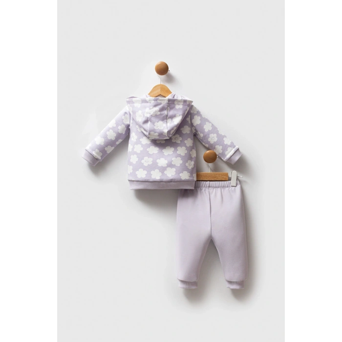 U.S.POLO ASSN KIZ BEBEK 3LÜ TAKIM - LİLA