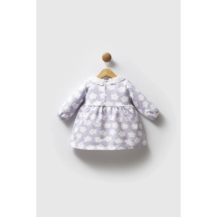 U.S.POLO ASSN KIZ BEBEK ELBİSE - PUDRA