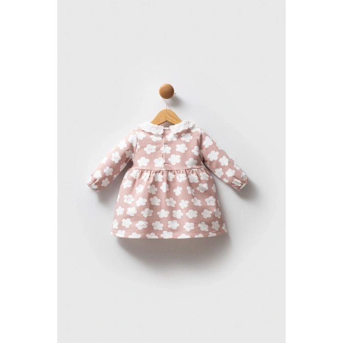 U.S.POLO ASSN KIZ BEBEK ELBİSE - PUDRA