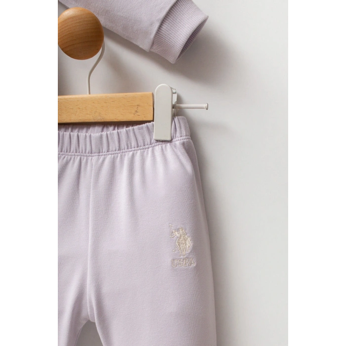 U.S.POLO ASSN KIZ BEBEK - LİLA