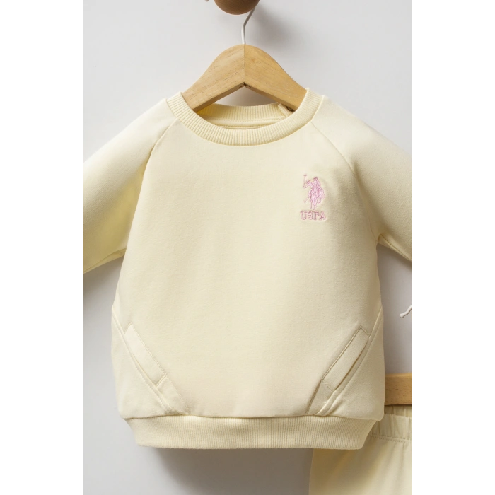 U.S.POLO ASSN KIZ BEBEK - LİMON
