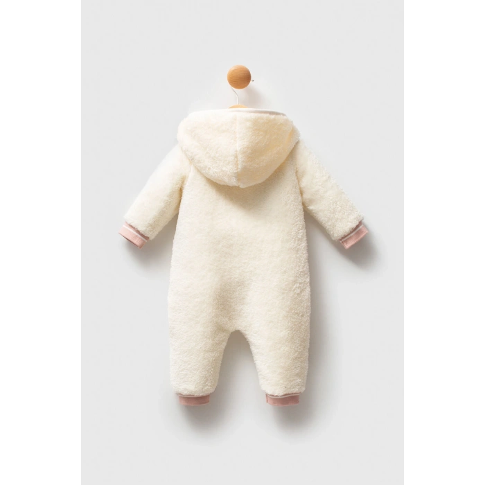 U.S.POLO ASSN KIZ BEBEK PATİKSİZ TULUM - Beyaz