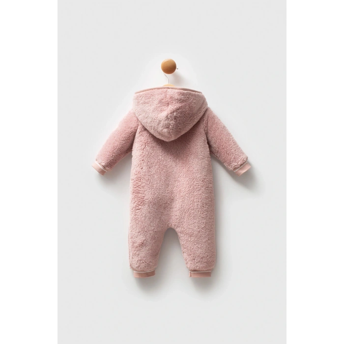 U.S.POLO ASSN KIZ BEBEK PATİKSİZ TULUM - PUDRA