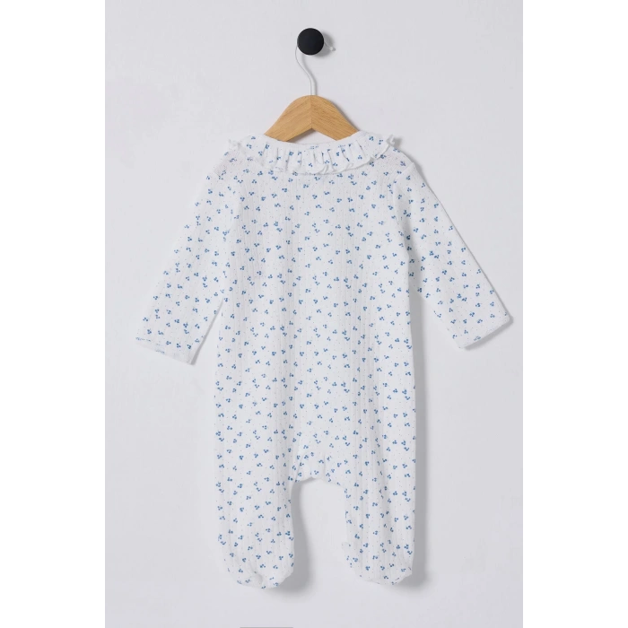 U.S.POLO ASSN. KIZ BEBEK TULUM - BEYAZ/MAVİ