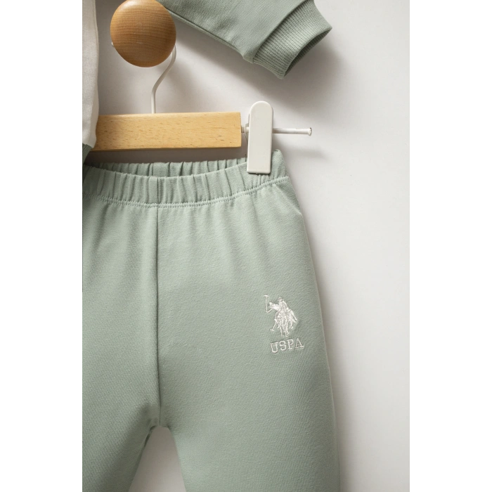 U.S.POLO ERKEK BEBEK 2 Lİ TAKIM - Yeşil