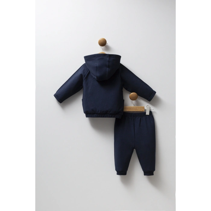 U.S.POLO ERKEK BEBEK 3LÜ TAKIM - LACİVERT